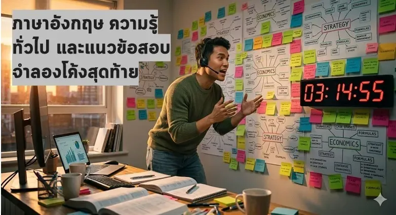 ภาษาอังกฤษ & Mock Exam
